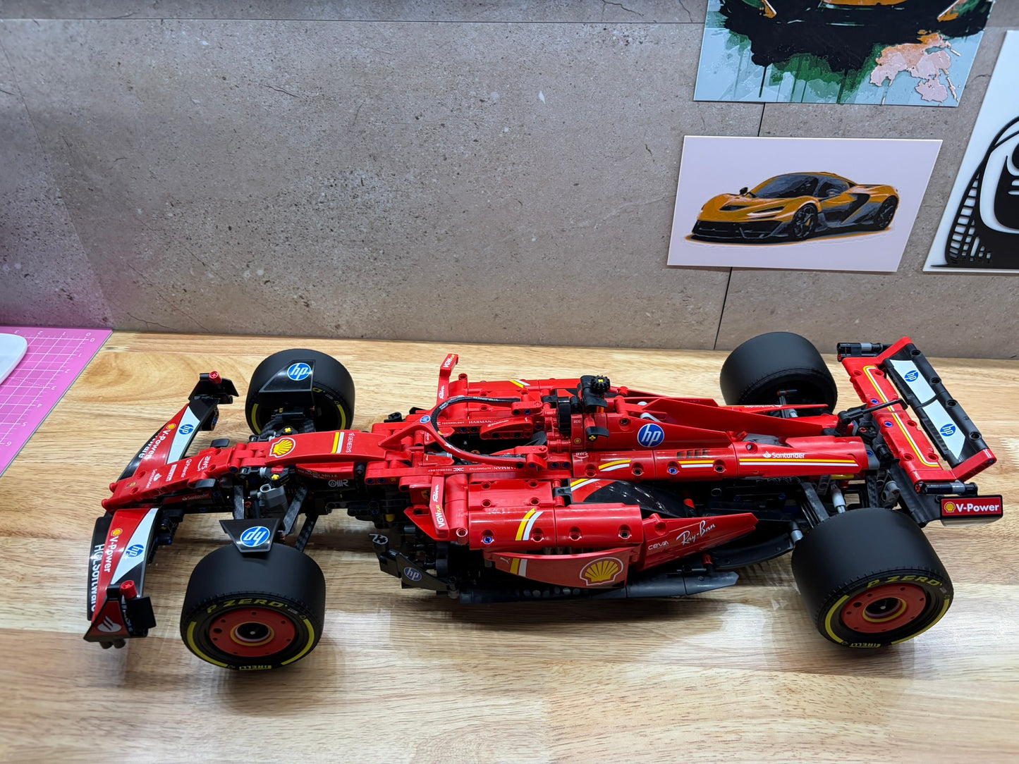 Jantes F1 pour Ferrari SF-24 (compatibles avec le set LEGO 42207)