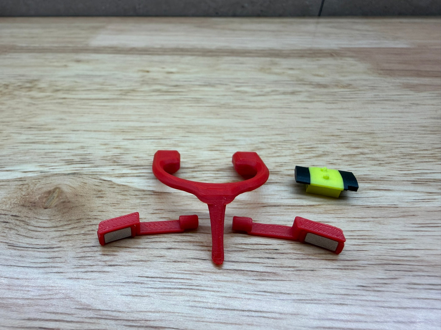 Kit de mise à niveau Halo, caméra embarquée et rétroviseur pour Ferrari SF-24 – Compatible avec la voiture de course Speed Champions 77242 – Accessoire personnalisé imprimé en 3D