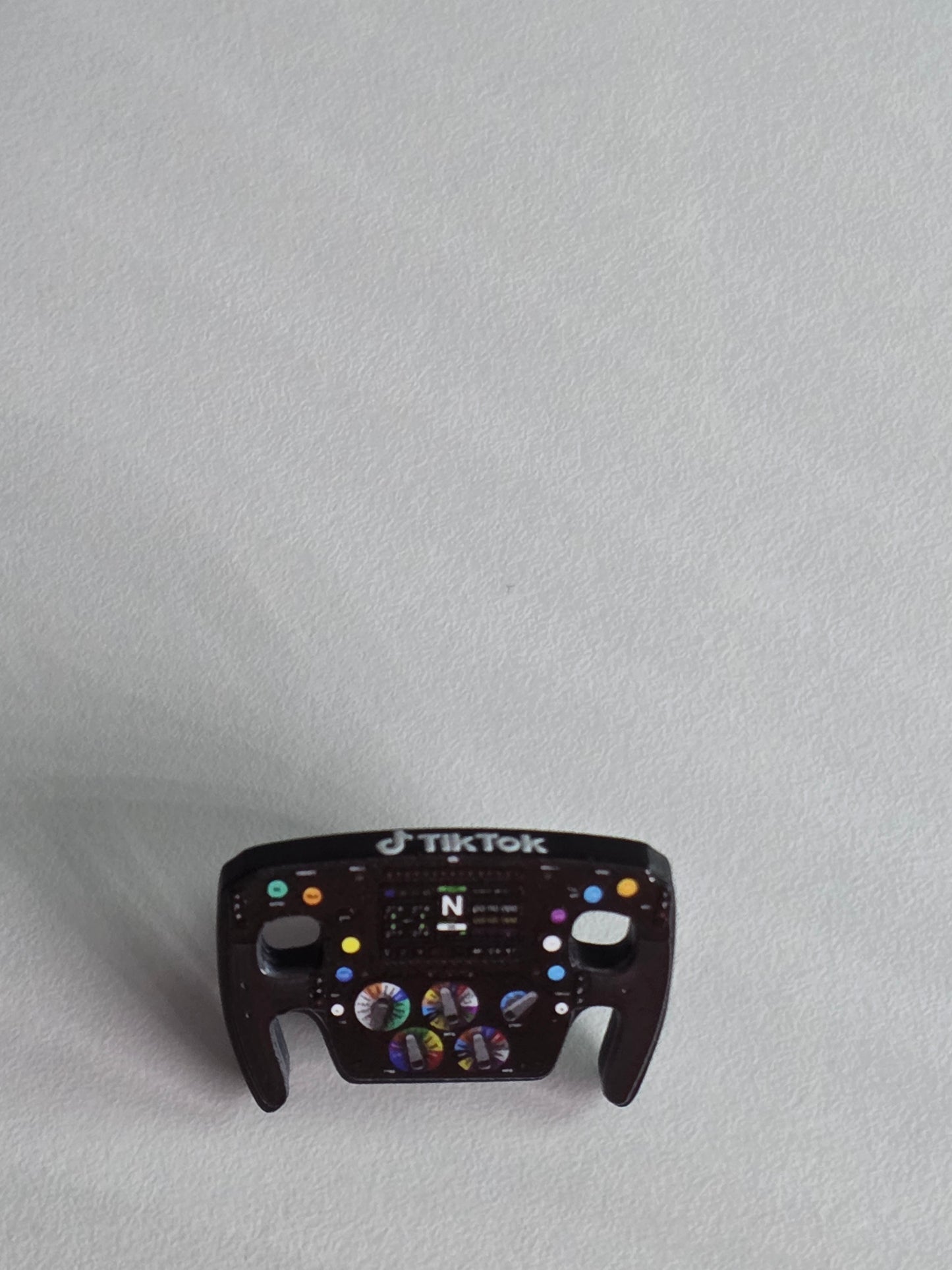 Aston Martin AMR25 F1 Steering Wheel (Compatible with LEGO Set 42240)