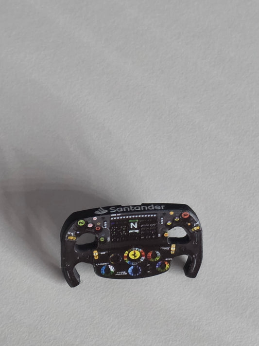 Ferrari SF-24 F1 Steering Wheel (Compatible with LEGO Set 42207)