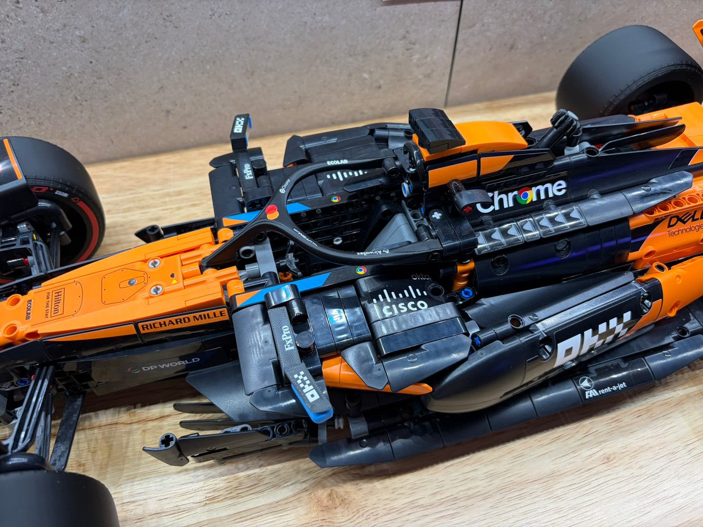 McLaren MCL39 Halo et Rétroviseur Améliorés (Compatible avec l'ensemble LEGO 42228)