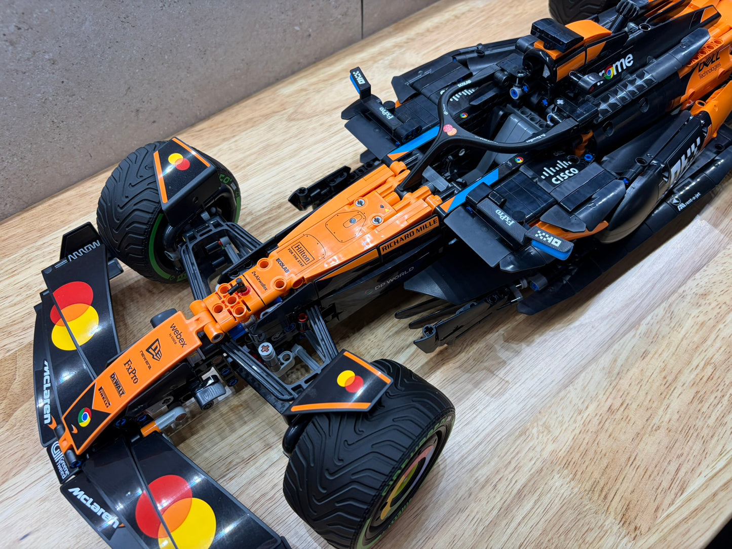 McLaren MCL39 Halo et Rétroviseur Améliorés (Compatible avec l'ensemble LEGO 42228)