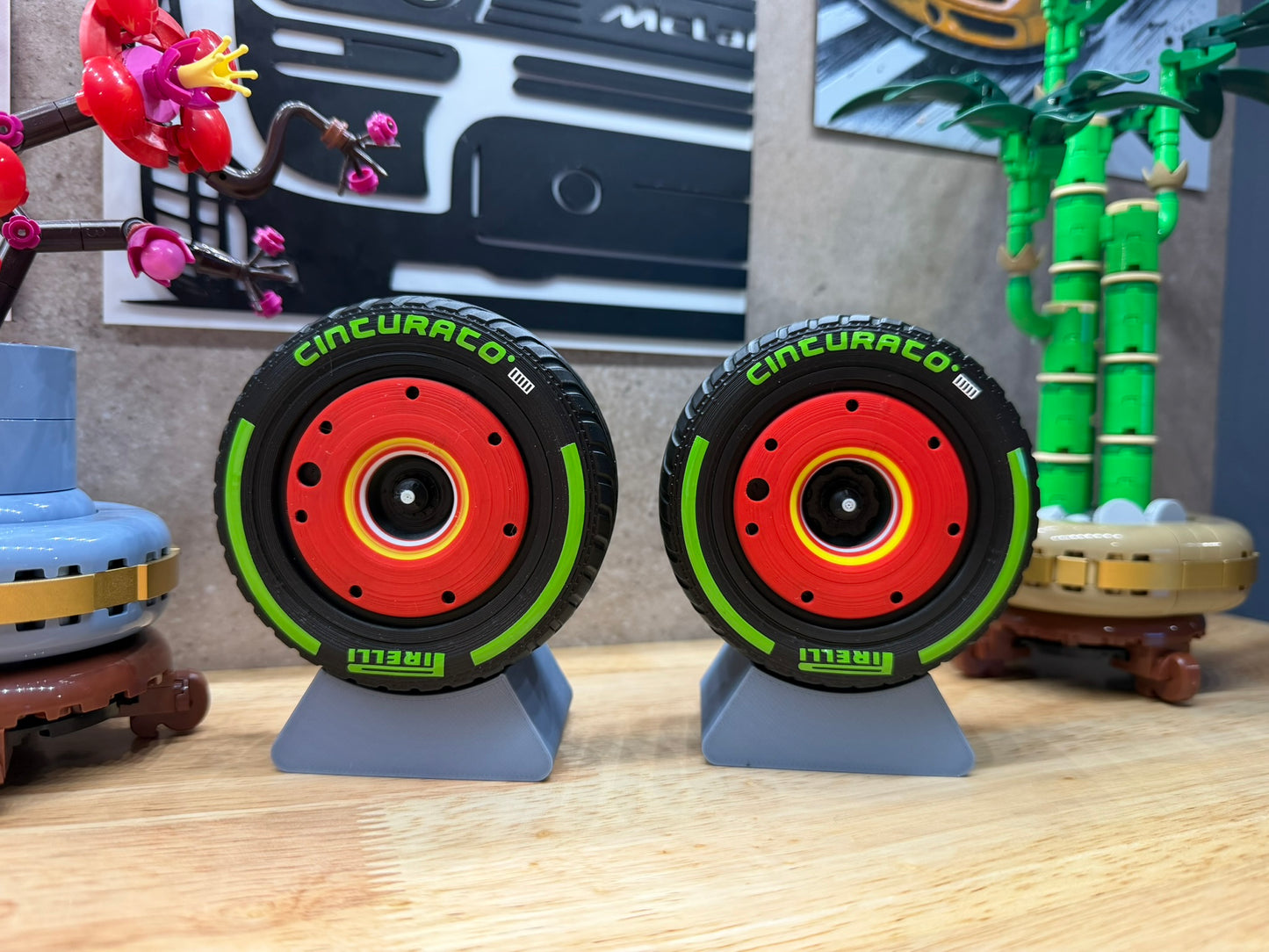 F1-Style Wheels for Ferrari SF-24 (LEGO® Set 42207)