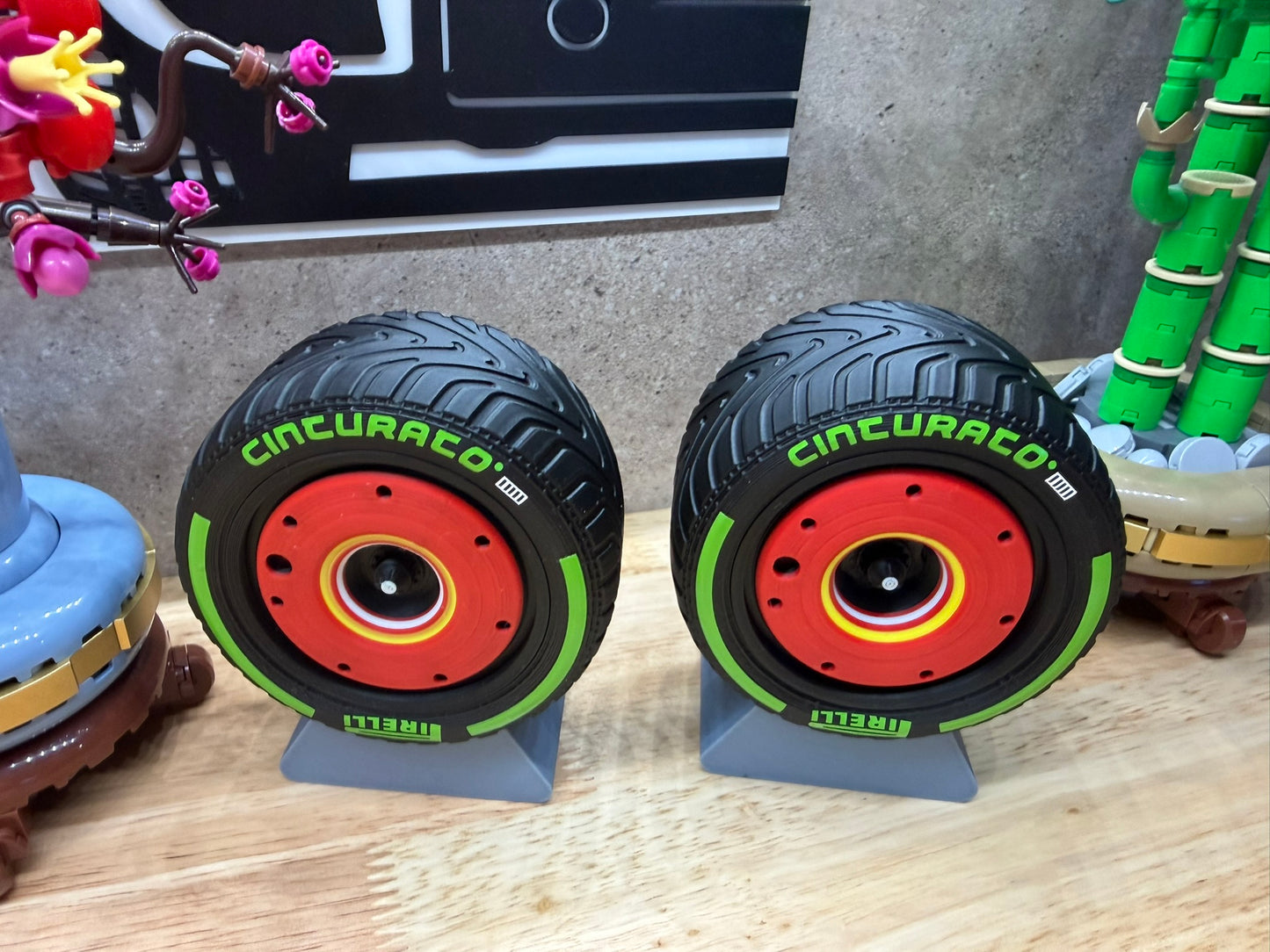 F1-Style Wheels for Ferrari SF-24 (LEGO® Set 42207)