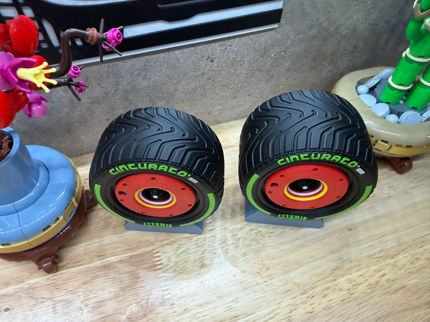 F1-Style Wheels for Ferrari SF-24 (LEGO® Set 42207)