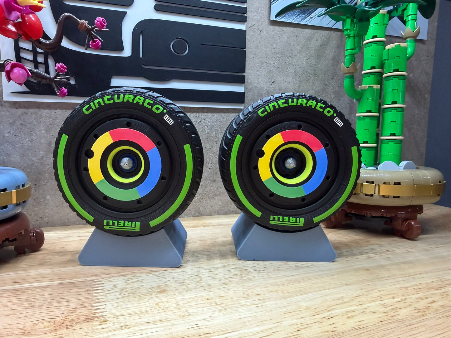 F1-Style Wheels for McLaren MCL39 (LEGO® Set 42228)