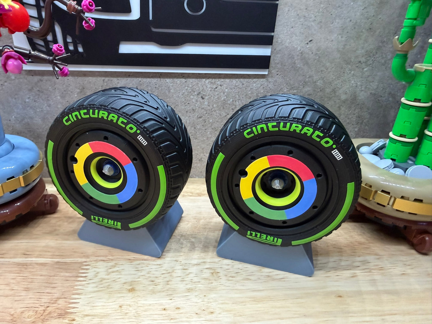 F1-Style Wheels for McLaren MCL39 (LEGO® Set 42228)