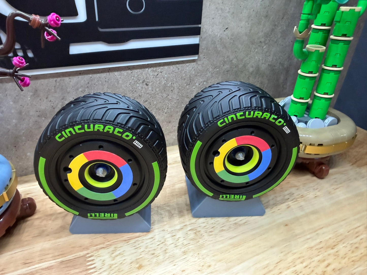 F1-Style Wheels for McLaren MCL39 (LEGO® Set 42228)