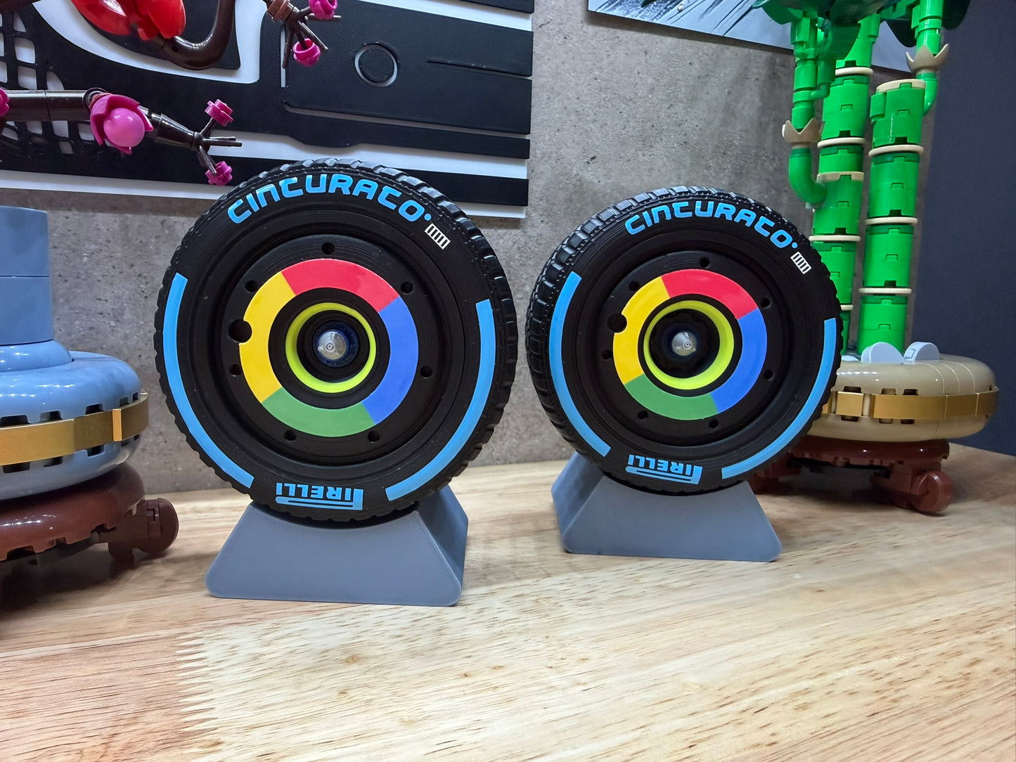 F1-Style Wheels for McLaren MCL39 (LEGO® Set 42228)