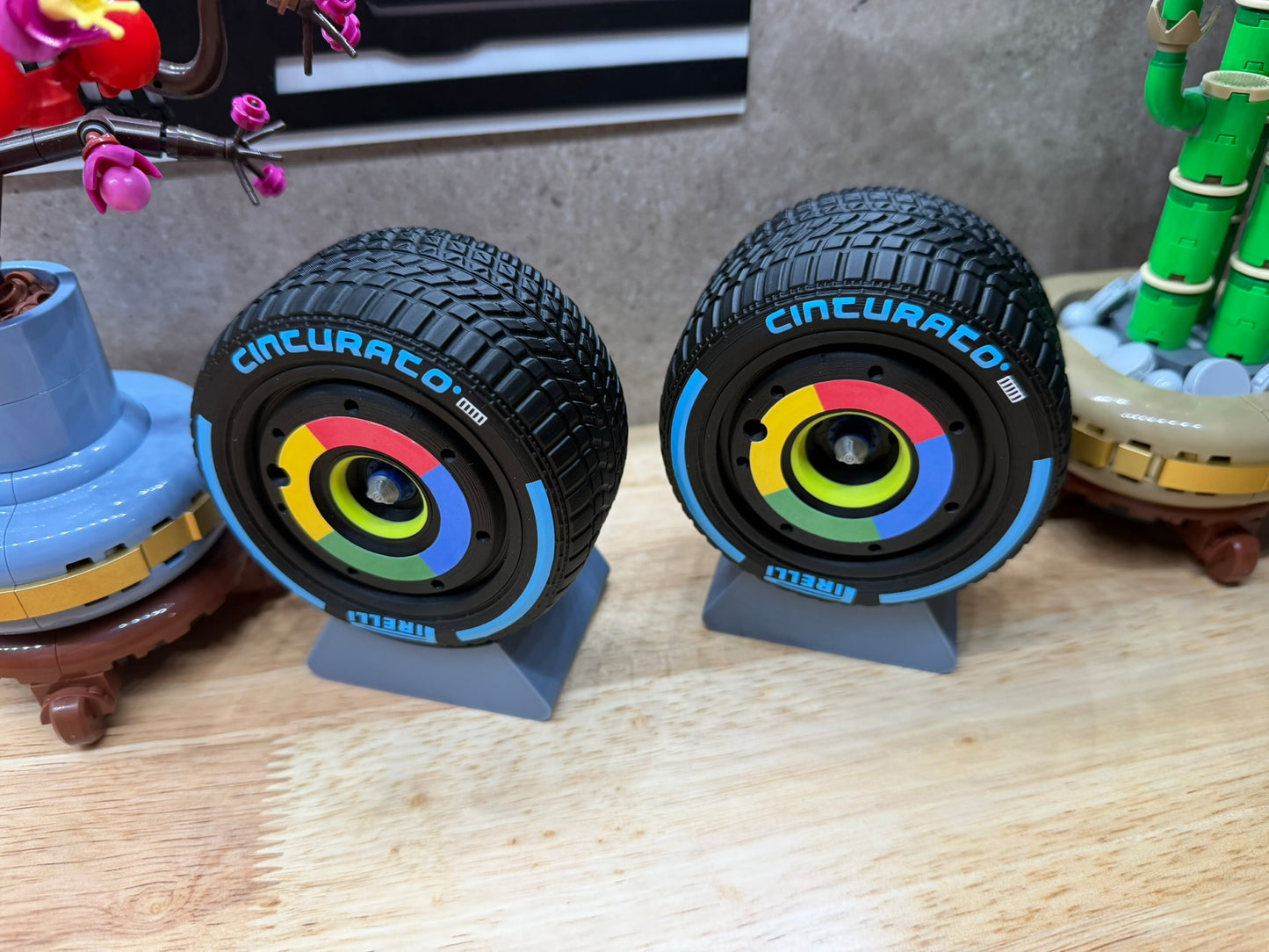 F1-Style Wheels for McLaren MCL39 (LEGO® Set 42228)