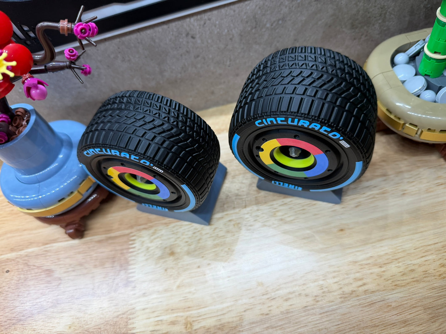 F1-Style Wheels for McLaren MCL39 (LEGO® Set 42228)