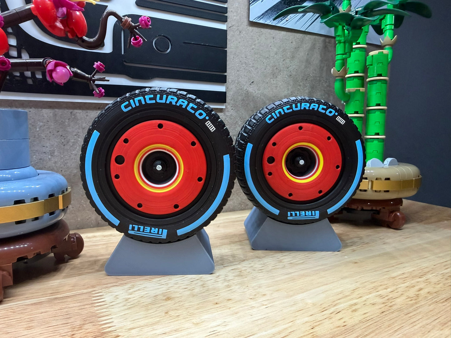 F1-Style Wheels for Ferrari SF-24 (LEGO® Set 42207)