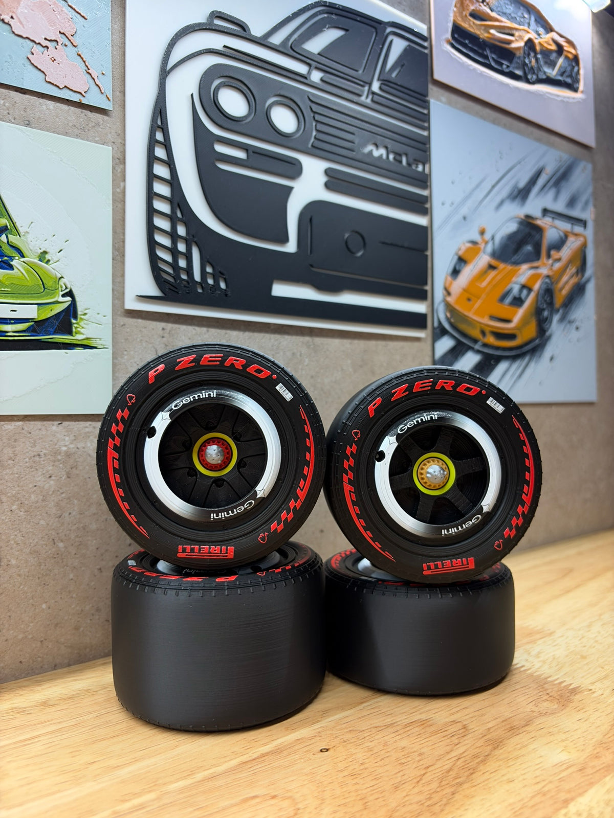 2026 McLaren F1 Gemini Wheels | Technic-3D-Blocks