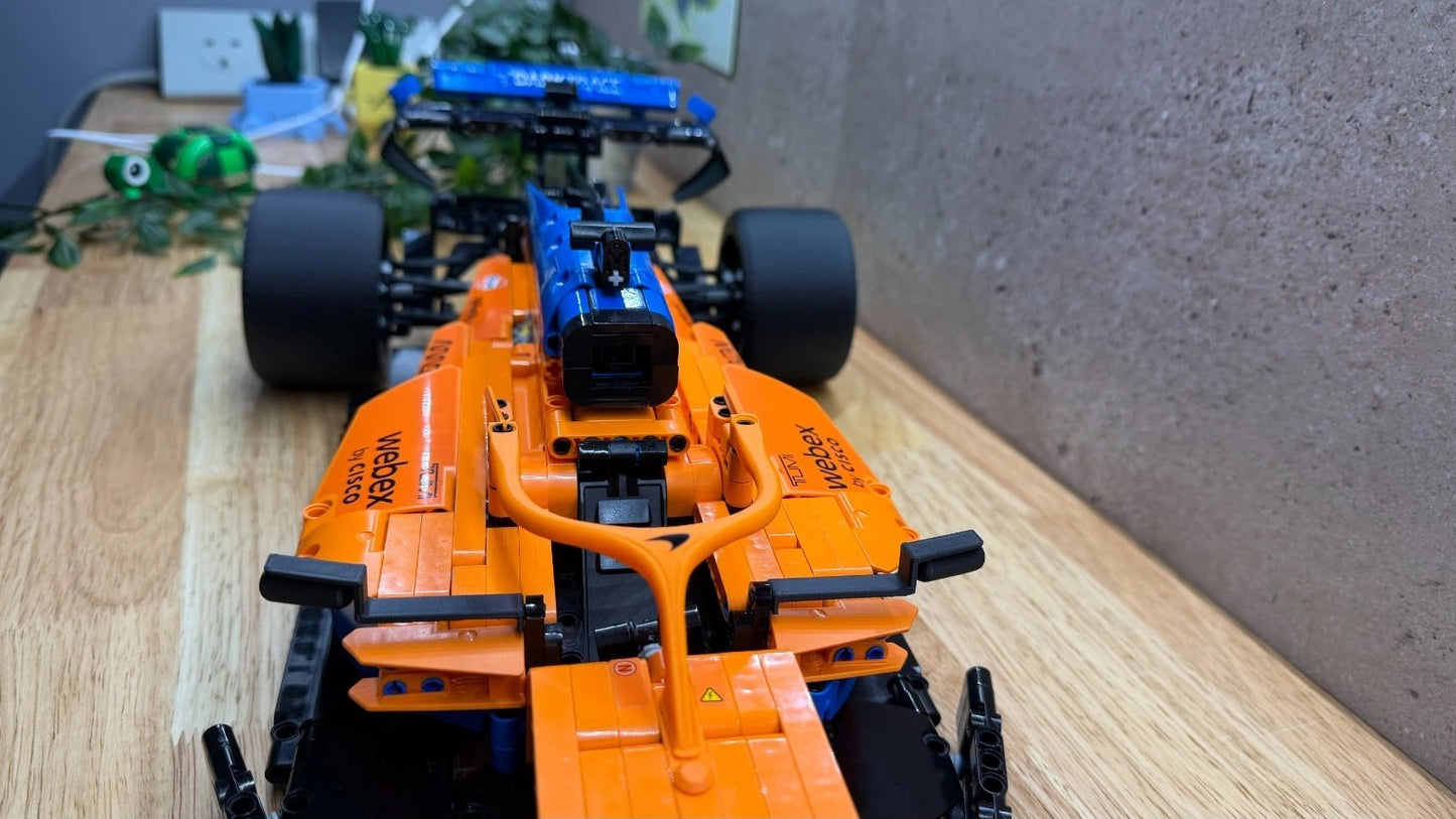 McLaren F1 Halo & Wing Mirror Upgrade (LEGO® Set 42141)