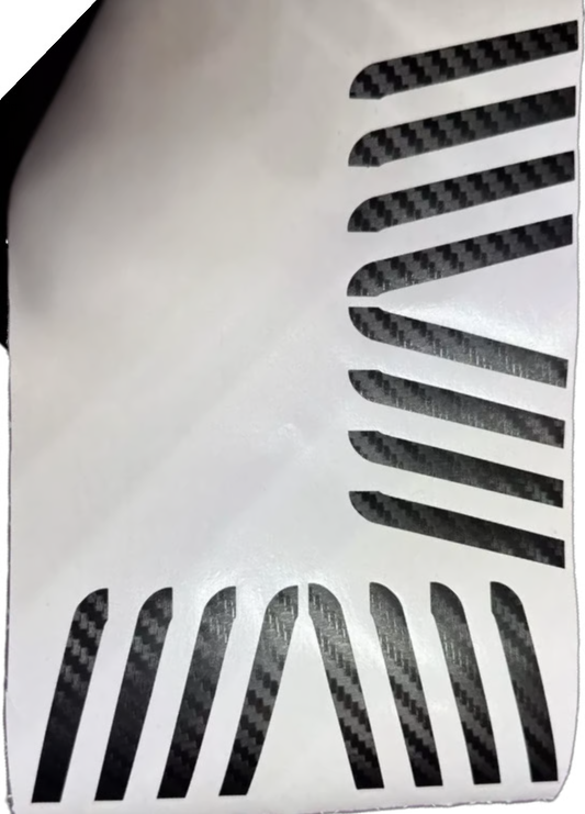 Carbon Fibre Style Wishbone Upgrade Stickers Compatible with Ferrari SF-24 (42207), Red Bull RB20 (42206), McLaren MCL39 (42228) & Aston Martin AMR25 (42240)