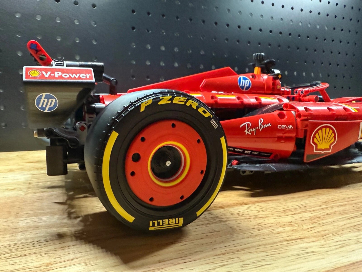 F1-Style Wheels for Ferrari SF-24 (LEGO® Set 42207)