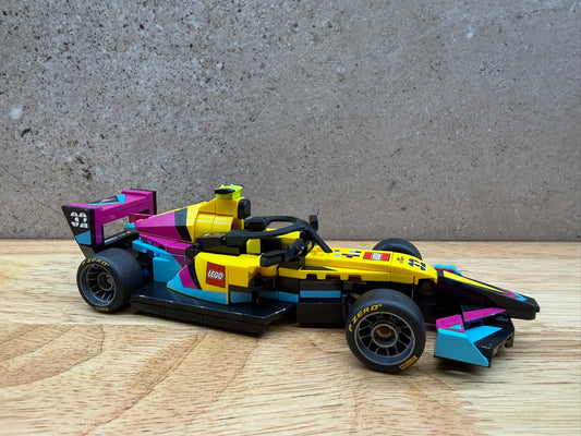 F1 Academy Halo, T-Cam et kit de mise à niveau des rétroviseurs – Compatible avec la voiture de course Speed Champions 77258 – Accessoire personnalisé imprimé en 3D