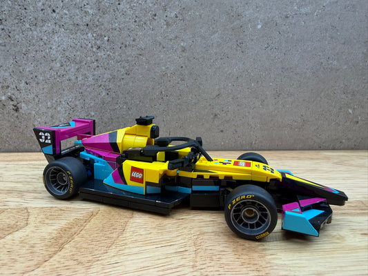 F1 Academy Halo, T-Cam et kit de mise à niveau des rétroviseurs – Compatible avec la voiture de course Speed Champions 77258 – Accessoire personnalisé imprimé en 3D