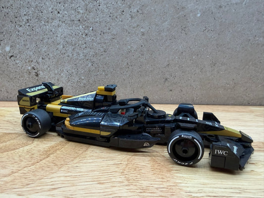 Kit de mise à niveau halo, caméra embarquée et rétroviseur pour écurie F1 APXGP – Compatible avec la voiture de course Speed Champions 77252 – Accessoire personnalisé imprimé en 3D