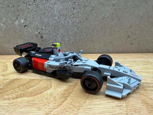 Kit d'amélioration Halo, T-Cam et rétroviseur Audi R26 – Compatible avec la voiture de course Speed Champions 77259 – Accessoire personnalisé imprimé en 3D